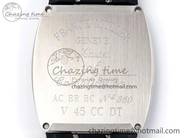 Vanguard Chrono SS ABF 1:1 Best Edition Black Dial Full Diamonds on Black Leather Strap A7750