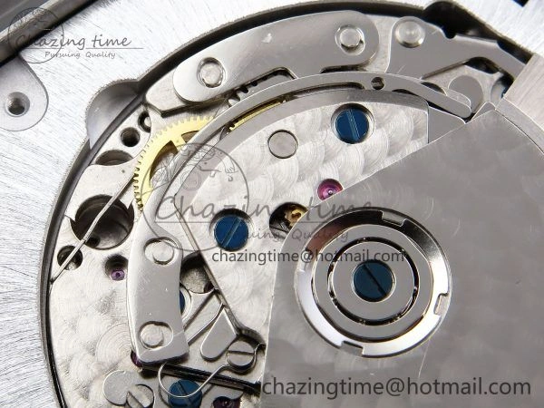 Vanguard Chrono SS ABF 1:1 Best Edition Black Dial on Black Leather Strap A7750