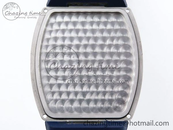 Vanguard Chrono SS ABF 1:1 Best Edition Blue Dial on Blue Leather Strap A7750
