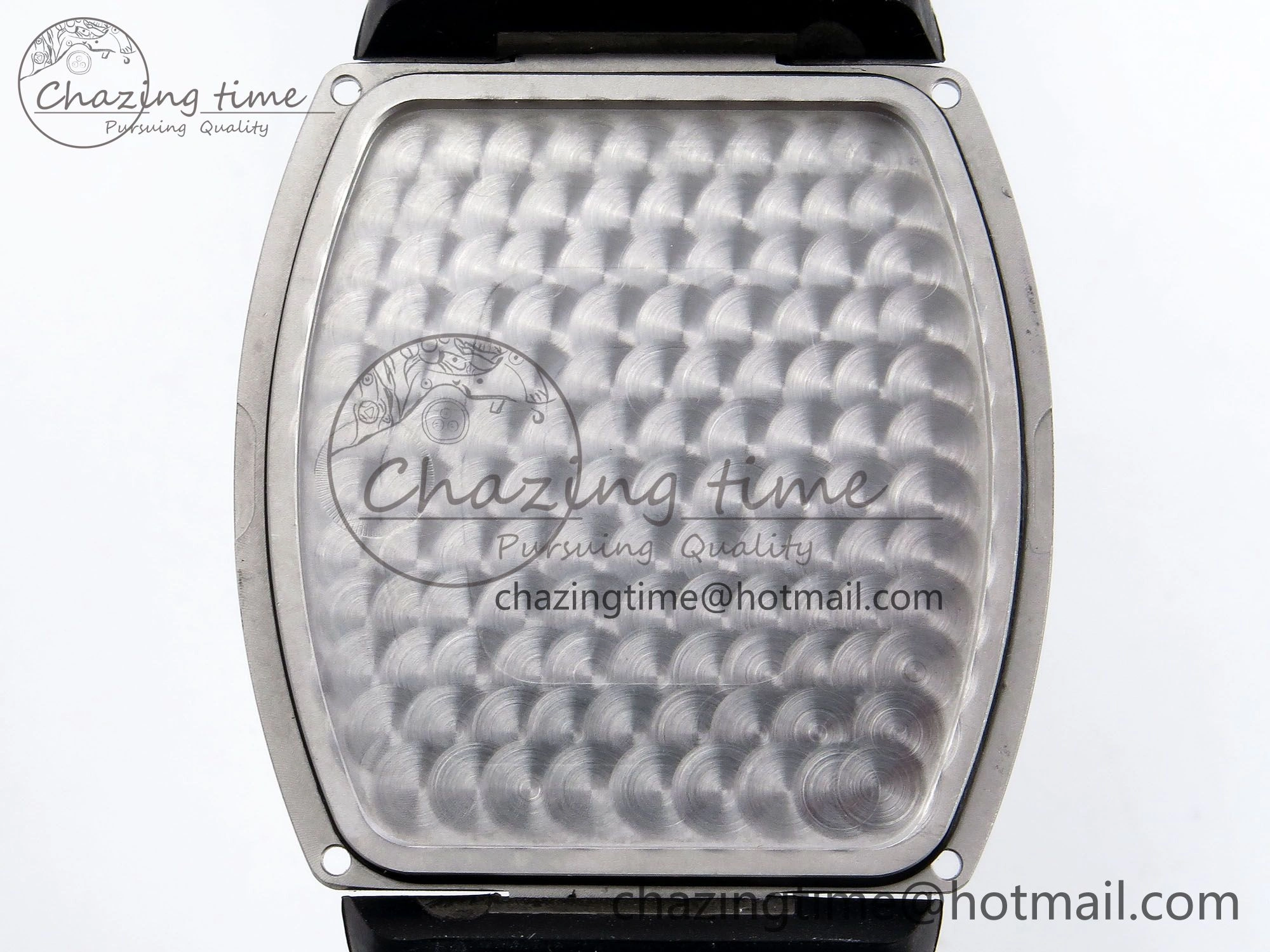 Vanguard Chrono SS Diamonds ABF 1:1 Best Edition Black Dial on Black Leather Strap A7750