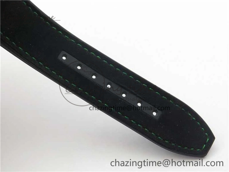 Vanguard Racing Carbon TWF Best Edition Green Skeleton Dial on Black Rubber Strap NH35A