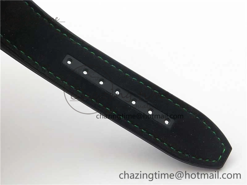 Vanguard Racing Carbon TWF Best Edition Green Skeleton Dial on Black Rubber Strap NH35A