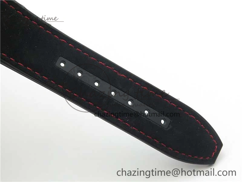 Vanguard Racing Carbon TWF Best Edition Red Skeleton Dial on Black Rubber Strap NH35A