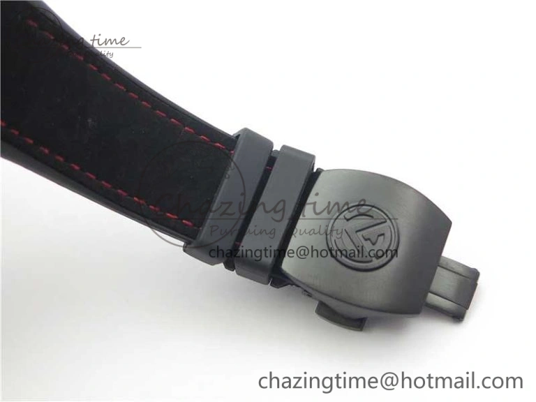 Vanguard Racing Carbon TWF Best Edition Red Skeleton Dial on Black Rubber Strap NH35A