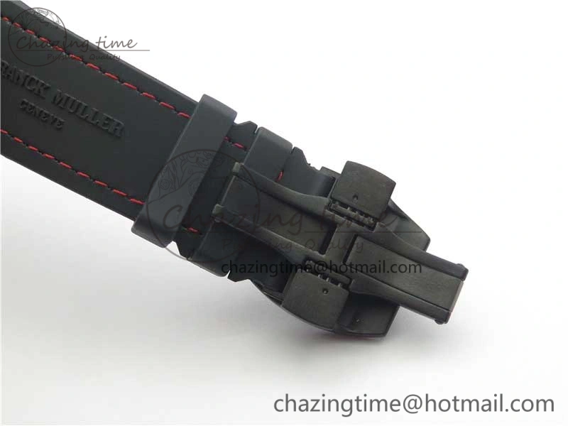 Vanguard Racing Carbon TWF Best Edition Red Skeleton Dial on Black Rubber Strap NH35A