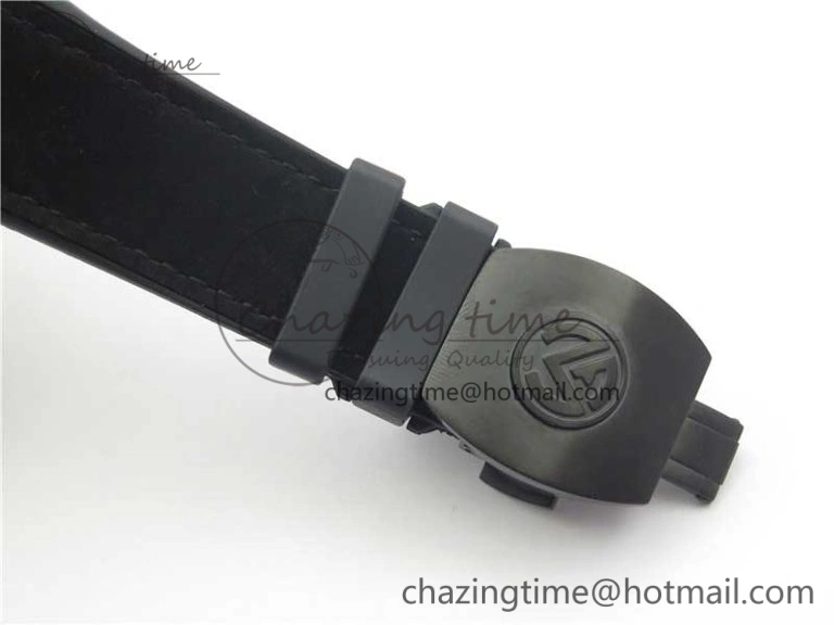 Vanguard Racing Carbon TWF Best Edition Red Skeleton Dial on Black Rubber Strap NH35A