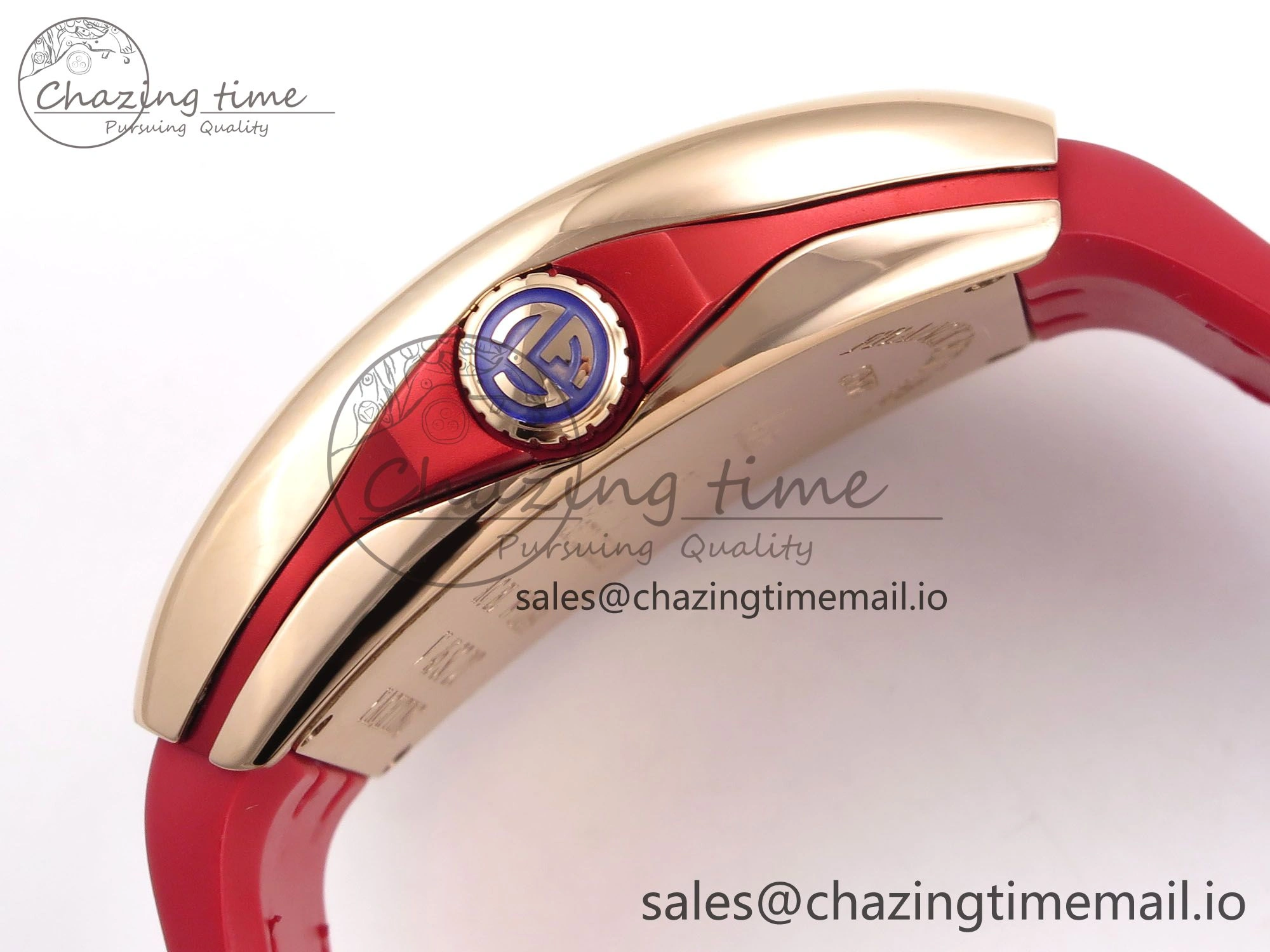 Vanguard Racing Montenegro RG ABF Best Edition Red Dial on Red Leather Strap A2824