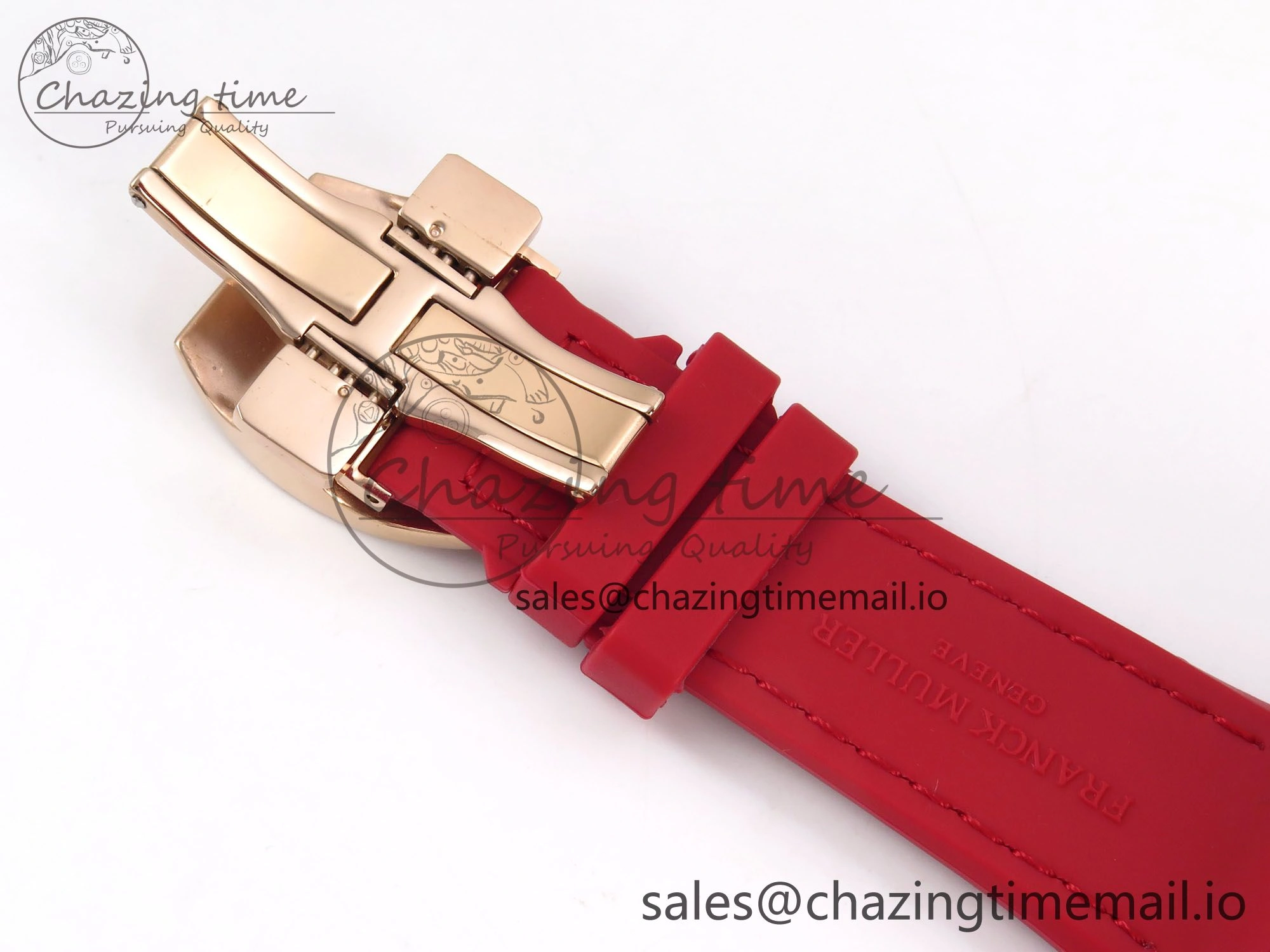 Vanguard Racing Montenegro RG ABF Best Edition Red Dial on Red Leather Strap A2824