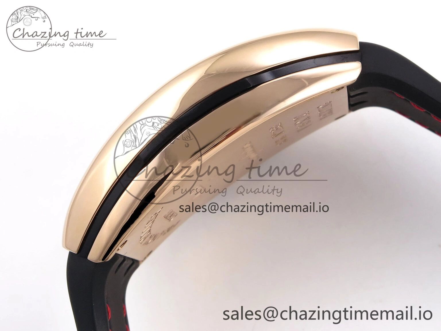 Vanguard Skenderbeu RG ABF Best Edition Red Dial on Red Leather Strap A2824
