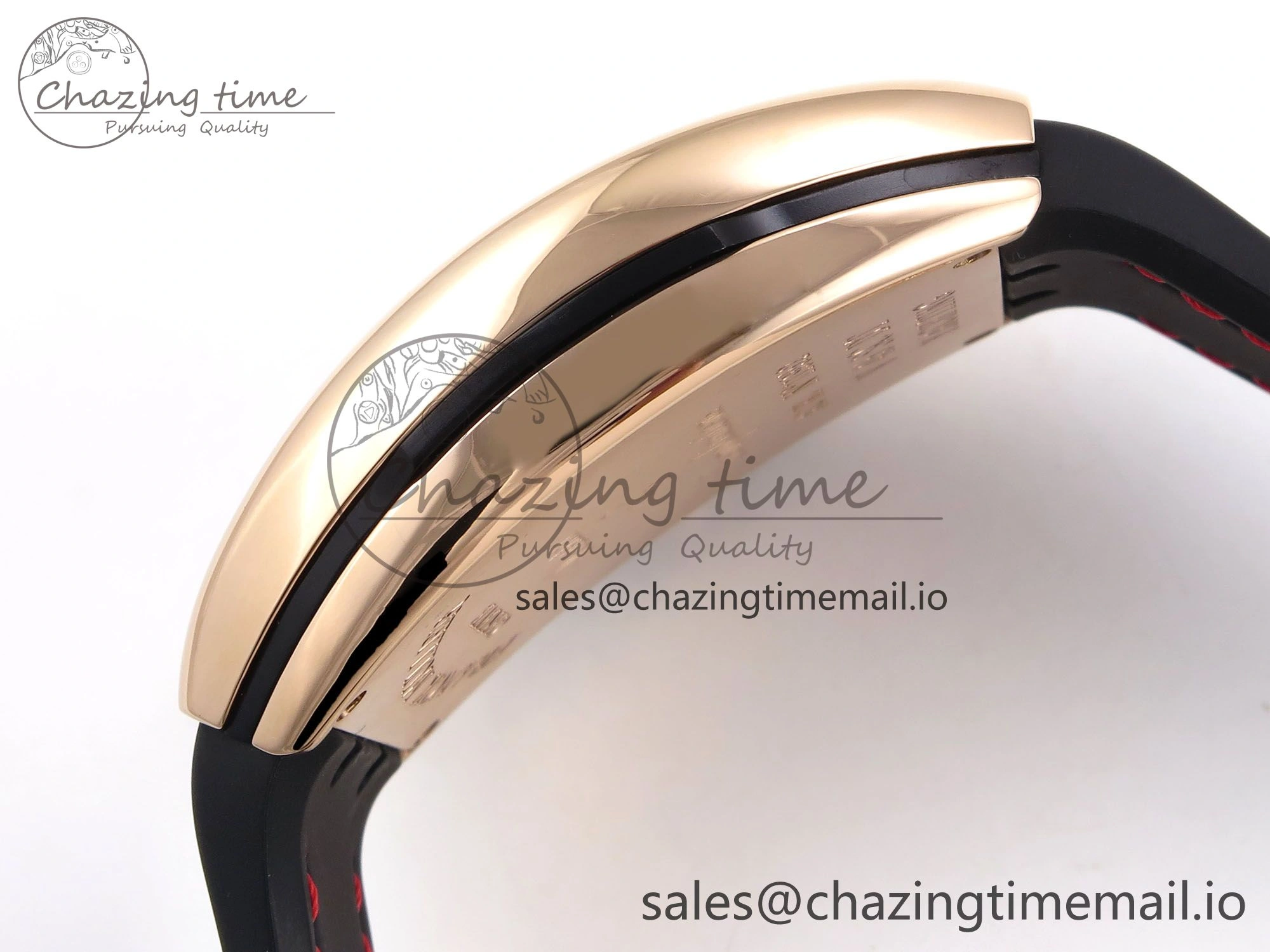 Vanguard Skenderbeu RG ABF Best Edition Red Dial on Red Leather Strap A2824