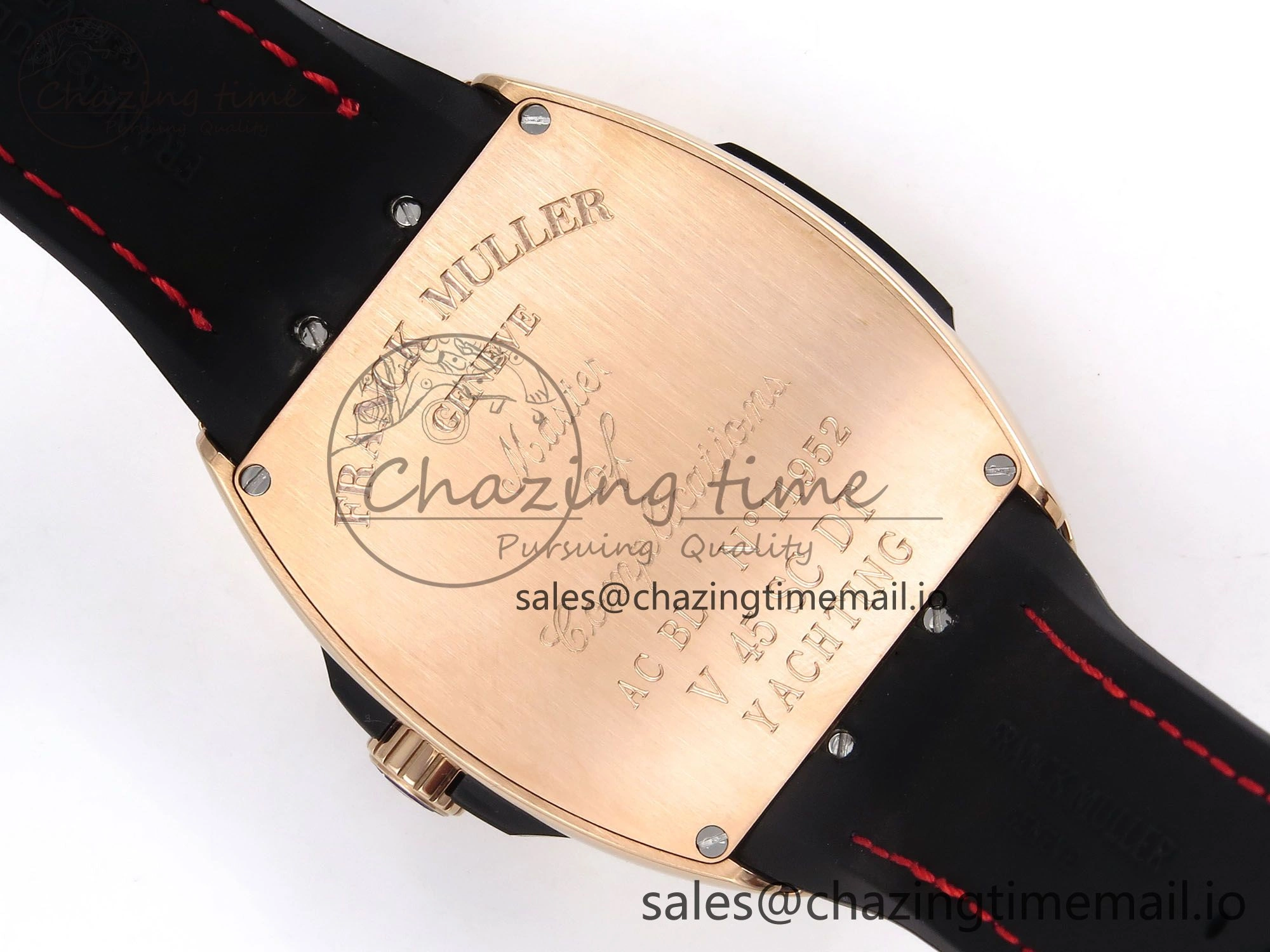 Vanguard Skenderbeu RG ABF Best Edition Red Dial on Red Leather Strap A2824