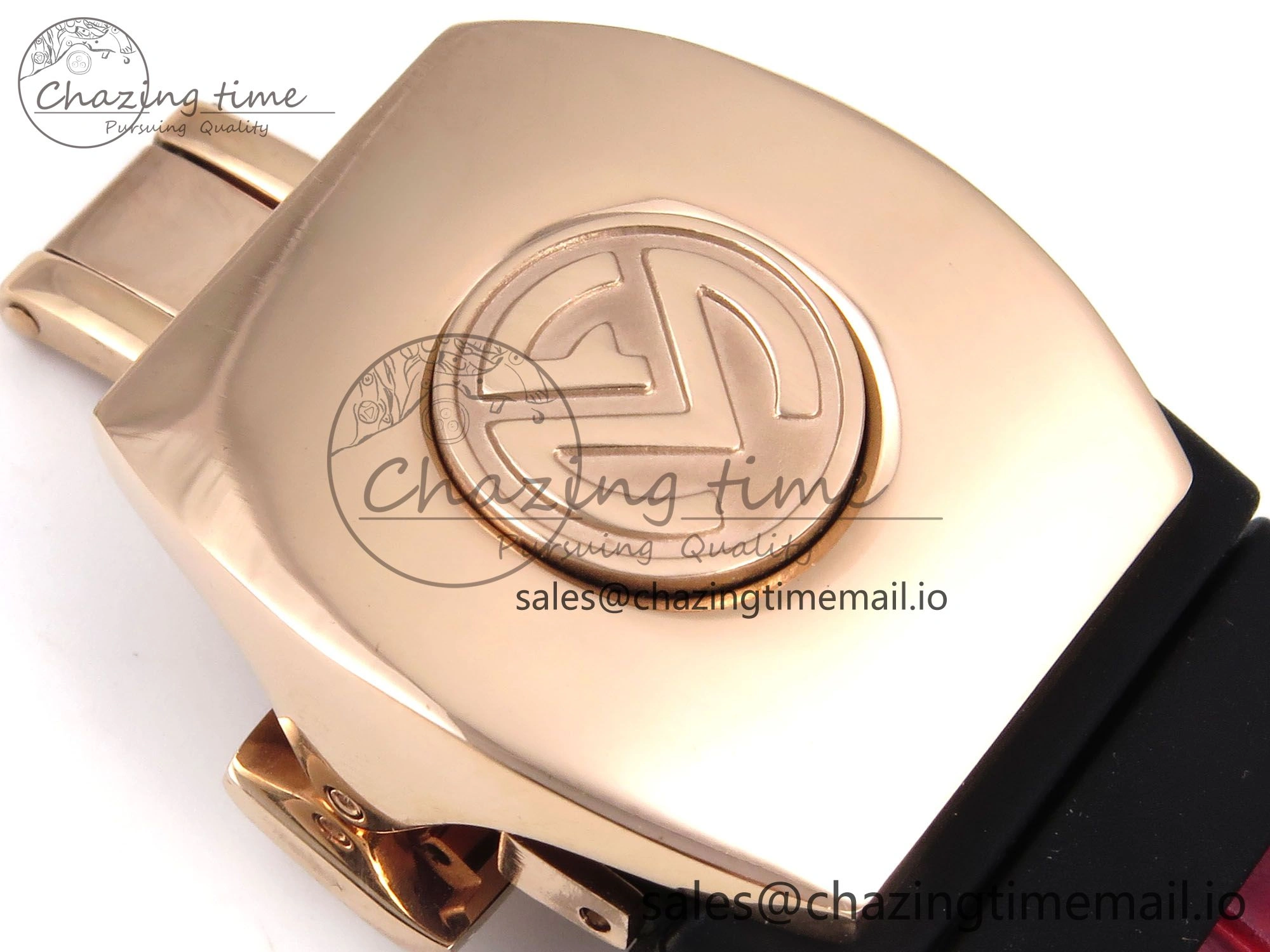 Vanguard Skenderbeu RG ABF Best Edition Red Dial on Red Leather Strap A2824