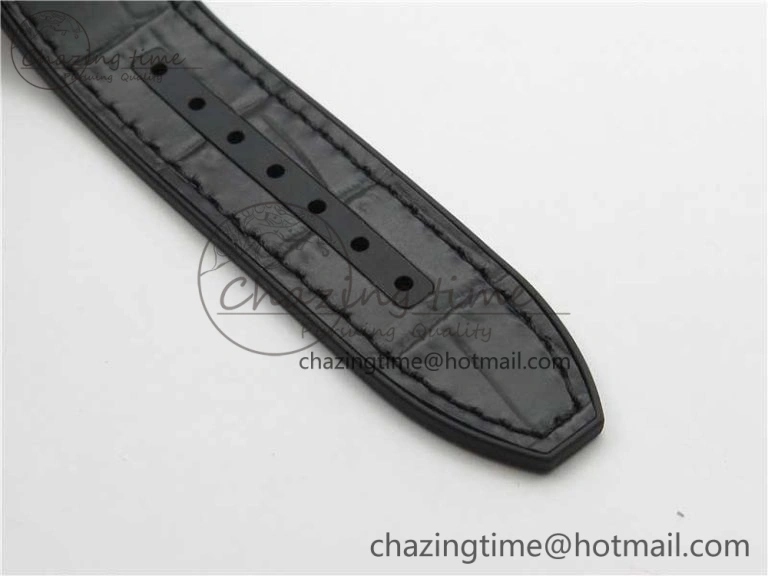 Vanguard V45 All Black DLC ZF 1:1 Best Edition Black Dial on Black Rubber Strap MIYOTA 9015