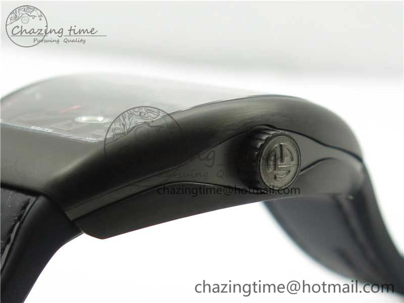 Vanguard V45 All Black DLC ZF 1:1 Best Edition Black Dial on Black Rubber Strap MIYOTA 9015