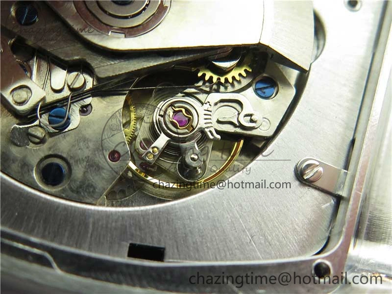Vanguard V45 Chrono Brushed SS RG ABF Best Edition Gray Dial on Gummy Strap A7750