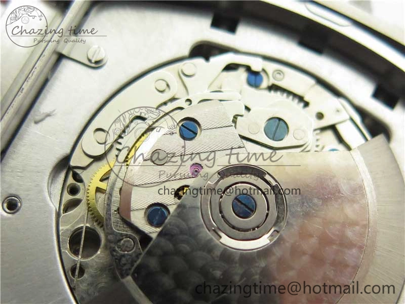 Vanguard V45 Chrono Brushed SS RG ABF Best Edition Gray Dial on Gummy Strap A7750