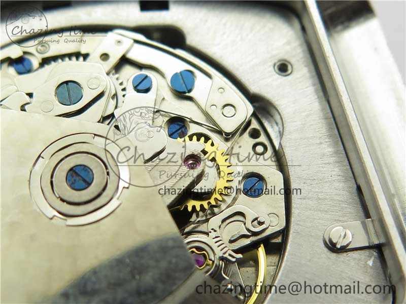 Vanguard V45 Chrono Brushed SS RG ABF Best Edition Gray Dial on Gummy Strap A7750