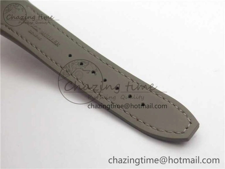 Vanguard V45 Chrono Brushed SS RG ABF Best Edition Gray Dial on Gummy Strap A7750