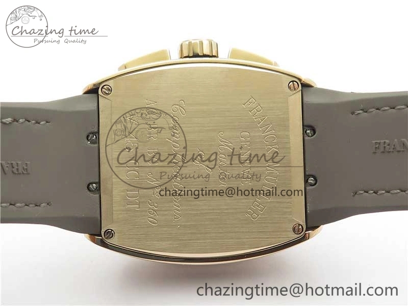 Vanguard V45 Chrono RG ABF Best Edition Gray Dial on Gummy Strap A7750
