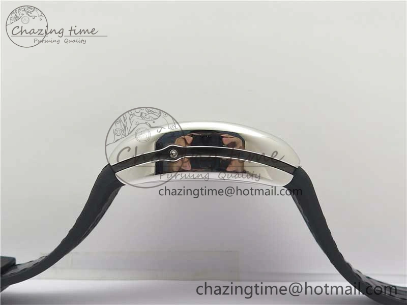 Vanguard V45 Chrono SS ABF Best Edition Black Dial on Leather Strap A7750