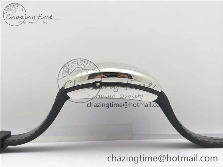 Vanguard V45 Chrono SS ABF Best Edition Black Dial on Leather Strap A7750
