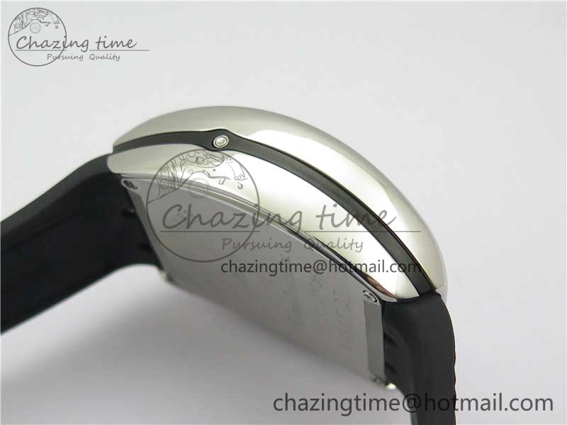 Vanguard V45 Chrono SS ABF Best Edition Black Dial on Leather Strap A7750