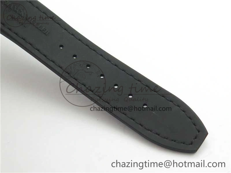Vanguard V45 Chrono SS ABF Best Edition Black Dial on Leather Strap A7750