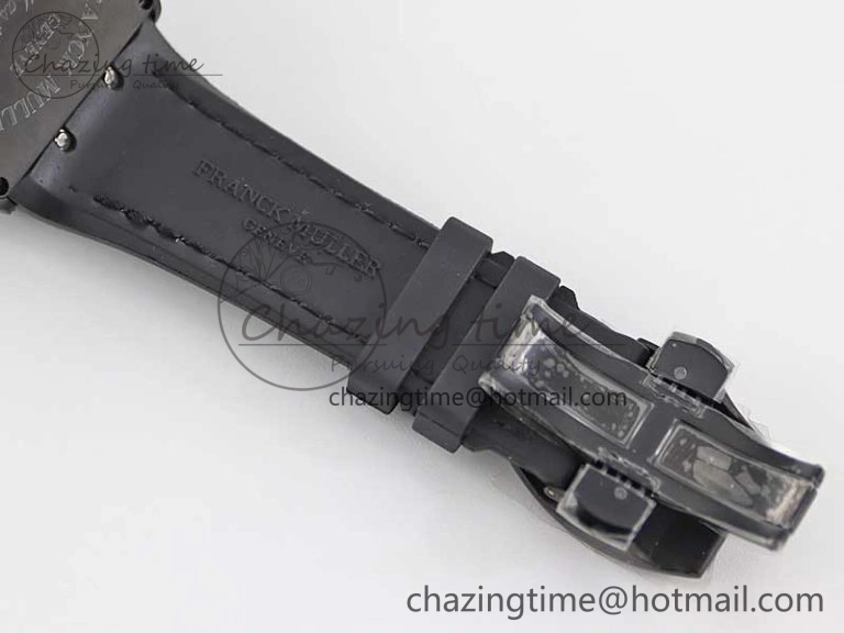 Vanguard V45 DLC ABF 1:1 Best Edition Black Textured Dial on Black Rubber Strap MIYOTA 9015