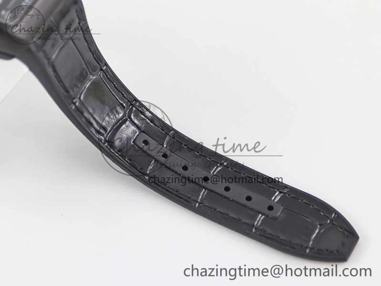 Vanguard V45 DLC ABF 1:1 Best Edition Black Textured Dial on Black Rubber Strap MIYOTA 9015