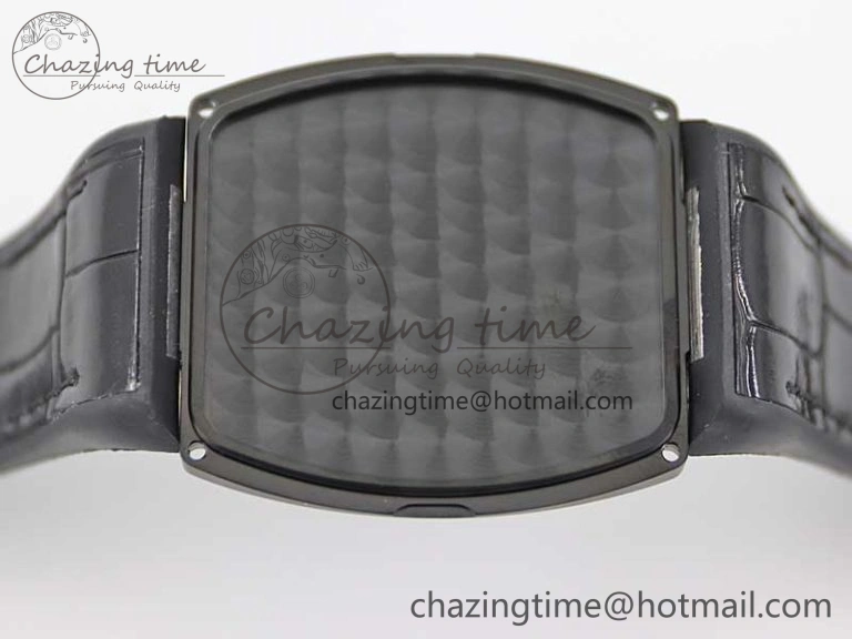 Vanguard V45 DLC ABF 1:1 Best Edition Black Textured Dial on Black Rubber Strap MIYOTA 9015
