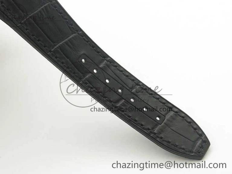 Vanguard V45 PVD Titanium TF 1:1 Best Edition Black Dial on Black Gummy Strap Black Stich A2892