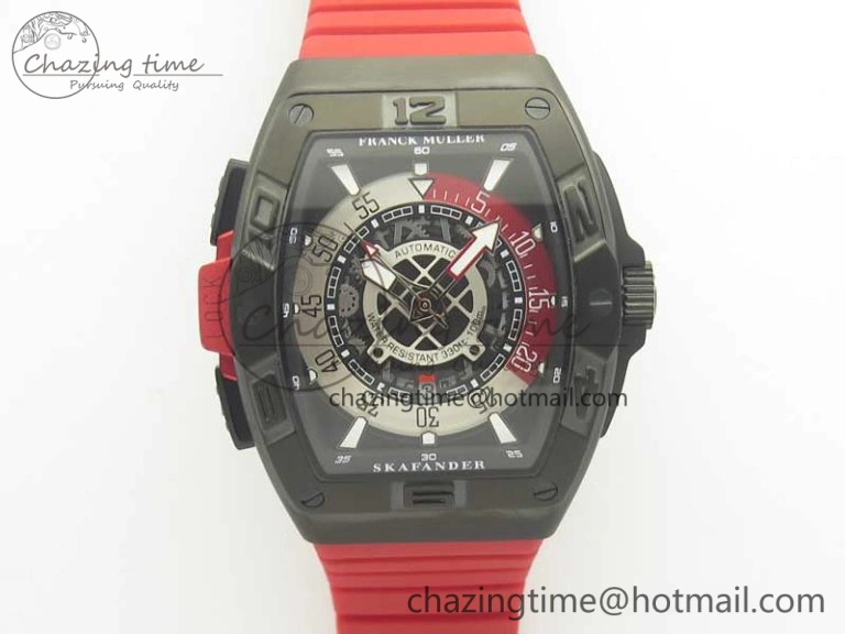 Vanguard V45 RG ABF Best Edition Blue Dial Diamonds Markers on Blue Gummy Strap A2813