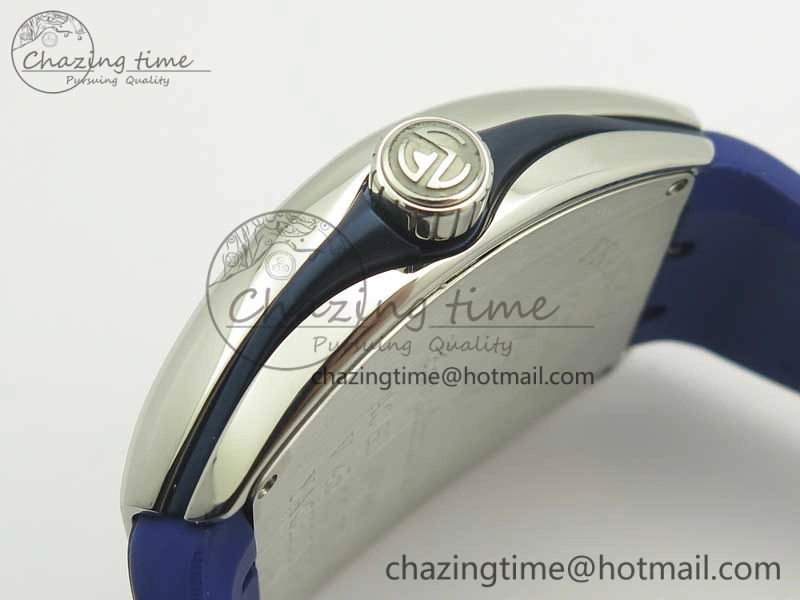 Vanguard V45 SS ABF Best Edition Blue Textured Dial on Blue Gummy Strap A2824