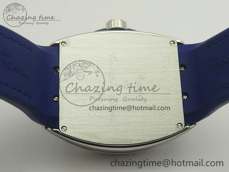 Vanguard V45 SS ABF Best Edition Blue Textured Dial on Blue Gummy Strap A2824
