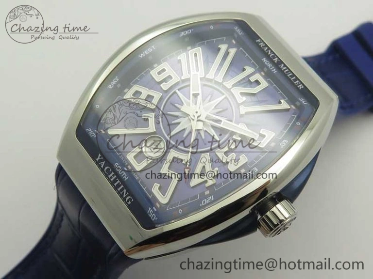 Vanguard V45 SS ABF Best Edition Blue Textured Dial on Blue Gummy Strap A2824