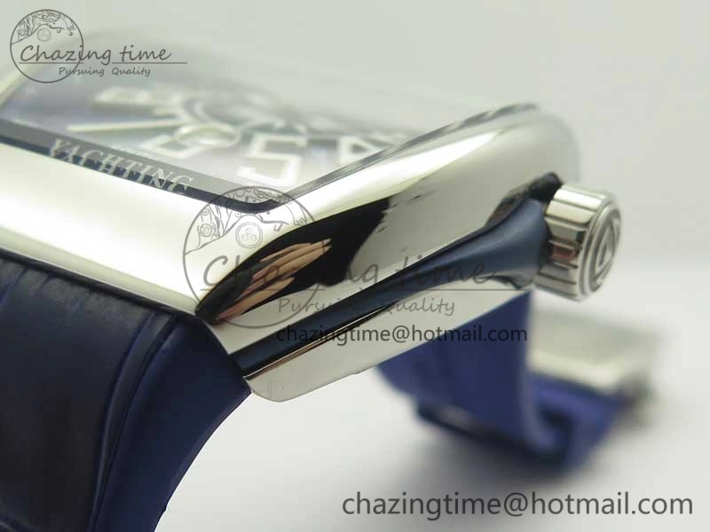 Vanguard V45 SS ABF Best Edition Blue Textured Dial on Blue Gummy Strap A2824