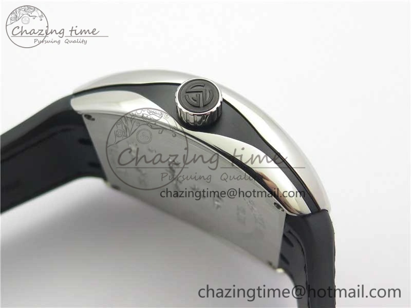 Vanguard V45 SS ZF Best Edition Black Textured Dial on Black Rubber Strap MIYOTA 9015