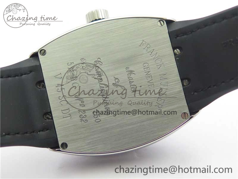 Vanguard V45 SS ZF Best Edition Black Textured Dial on Black Rubber Strap MIYOTA 9015