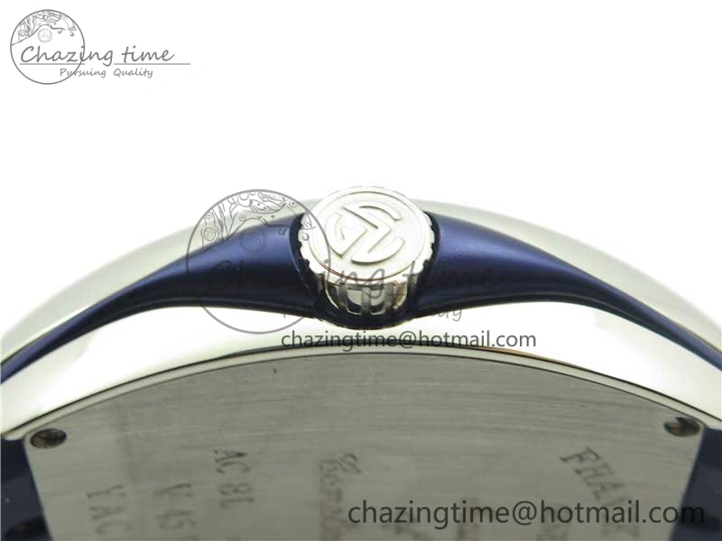 Vanguard V45 SS ZF Best Edition Blue Textured Dial on Blue Rubber Strap MIYOTA 9015