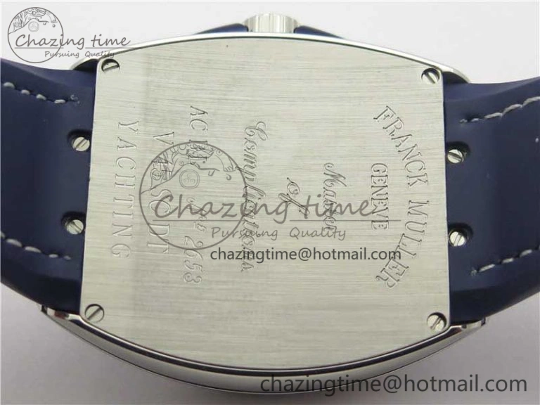Vanguard V45 SS ZF Best Edition Blue Textured Dial on Blue Rubber Strap MIYOTA 9015
