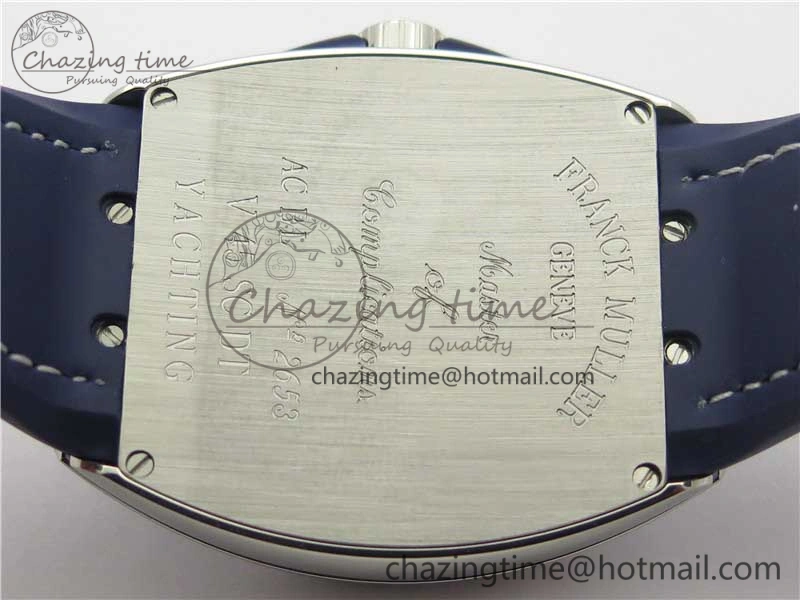 Vanguard V45 SS ZF Best Edition Blue Textured Dial on Blue Rubber Strap MIYOTA 9015