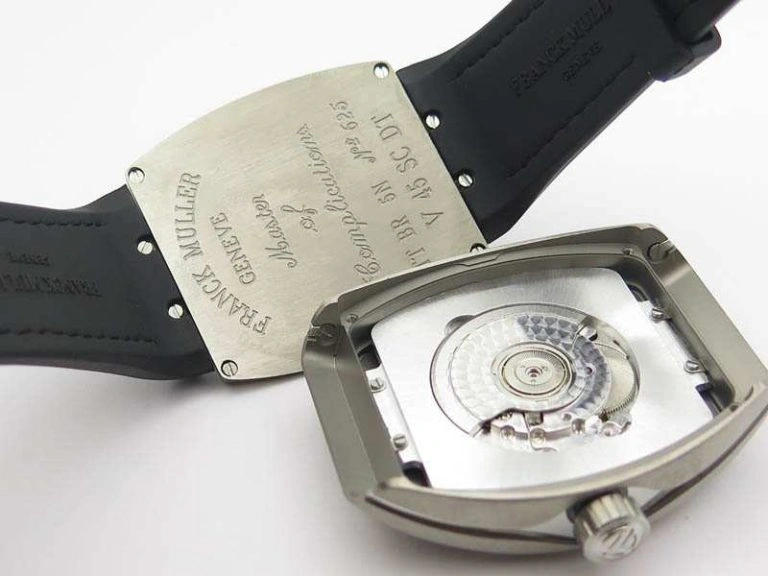 Vanguard V45 Ti TF 1:1 Best Edition Black Dial On Black Leather Strap A2892