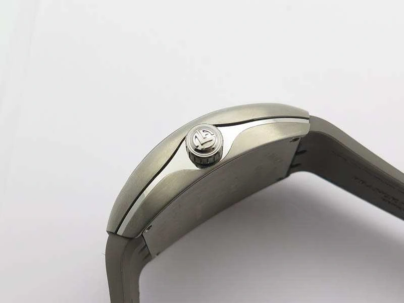Vanguard V45 Ti TF 1:1 Best Edition Gray Dial On Gray Gummy Strap A2892