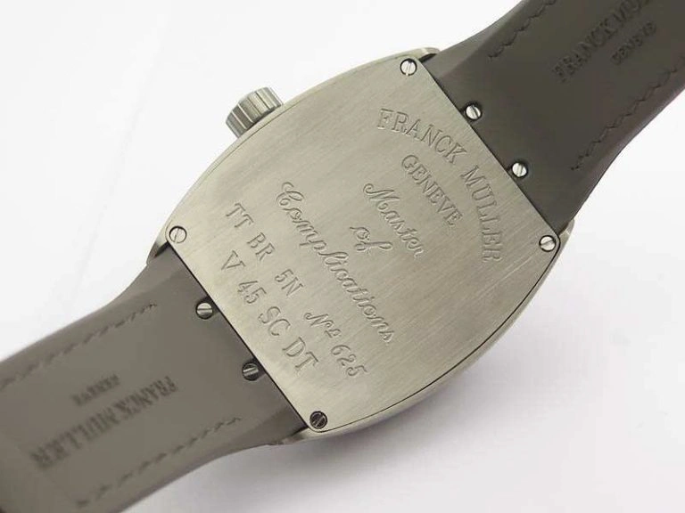 Vanguard V45 Ti TF 1:1 Best Edition Gray Dial On Gray Gummy Strap A2892