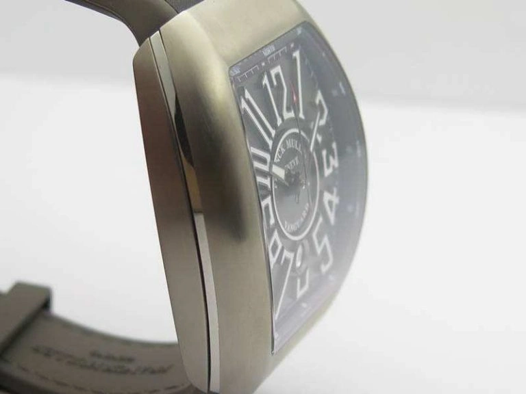 Vanguard V45 Ti TF 1:1 Best Edition Gray Dial On Gray Gummy Strap A2892