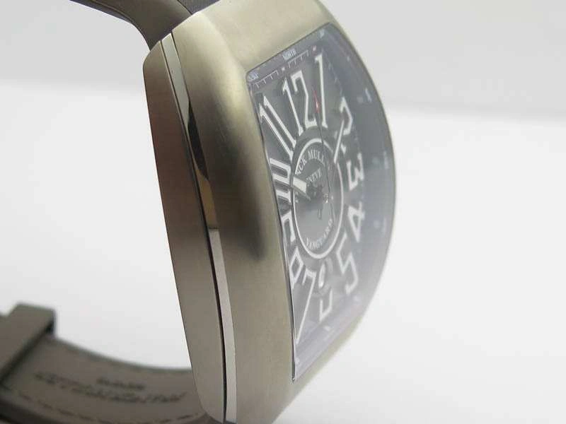 Vanguard V45 Ti TF 1:1 Best Edition Gray Dial On Gray Gummy Strap A2892
