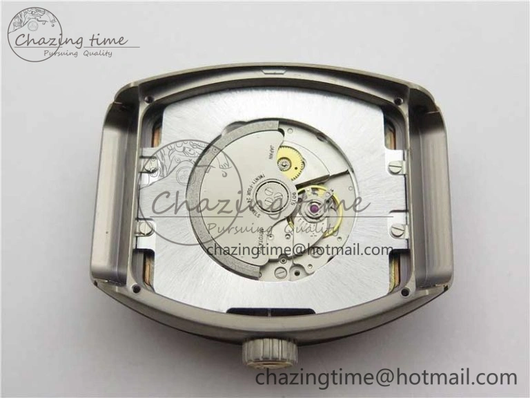 Vanguard V45 Titanium ZF 1:1 Best Edition Gray Dial on Broiwn Rubber Strap MIYOTA 9015