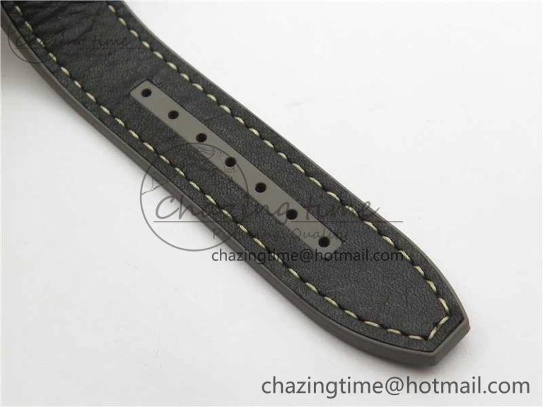 Vanguard V45 Titanium ZF 1:1 Best Edition Gray Dial on Broiwn Rubber Strap MIYOTA 9015