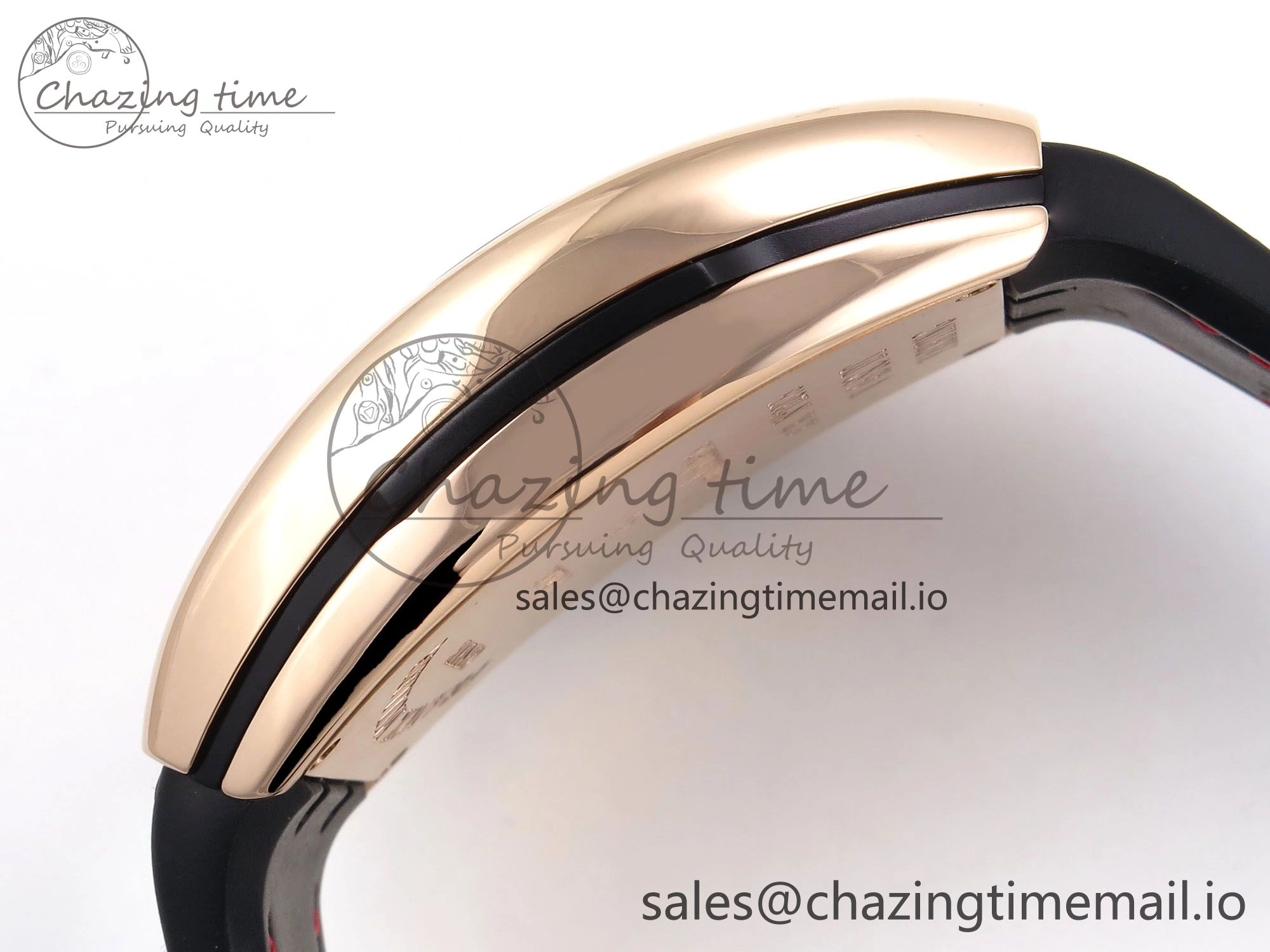 Vanguard Zvonimir RG ABF Best Edition Black Dial on Black Leather Strap A2824