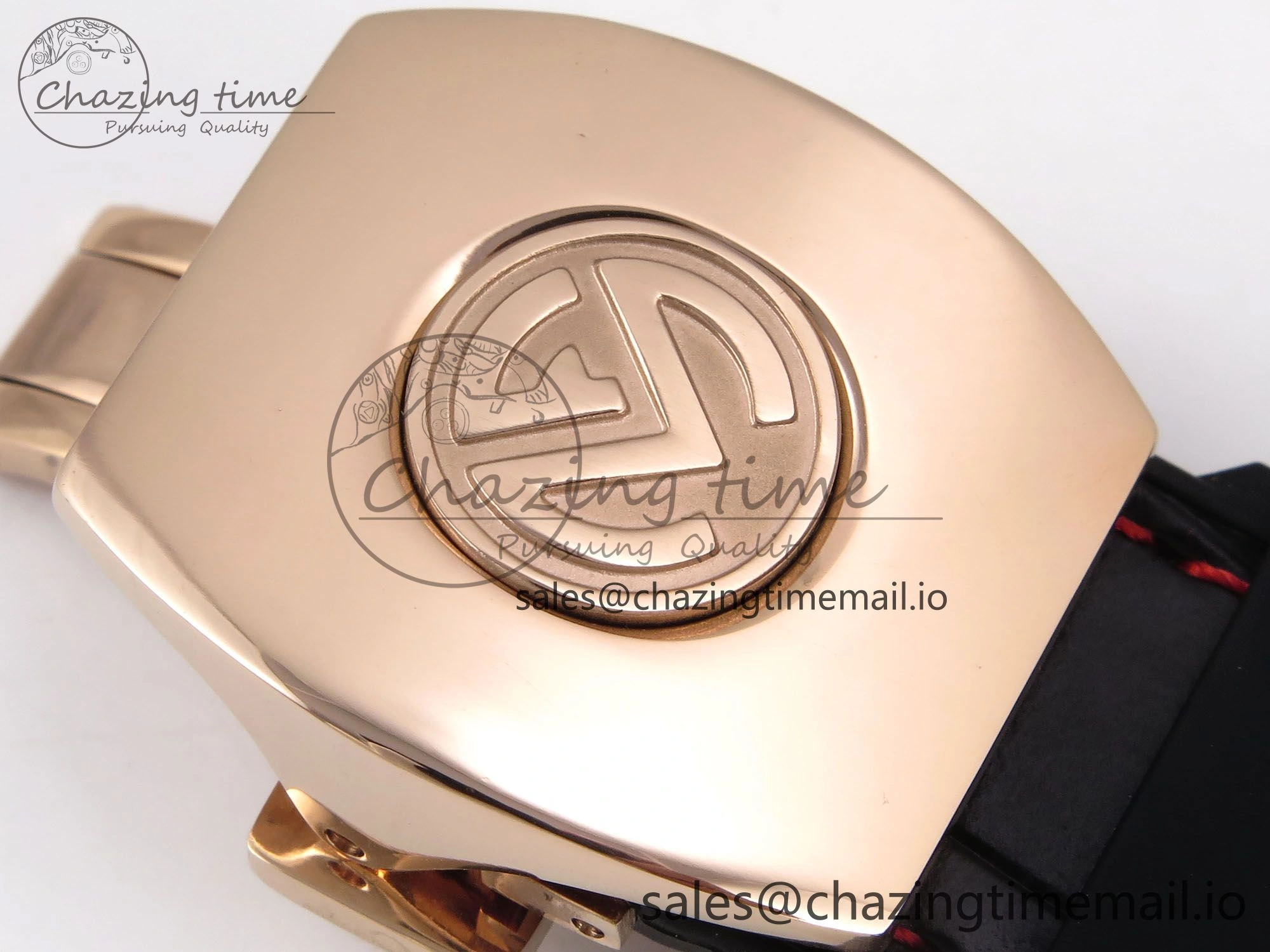 Vanguard Zvonimir RG ABF Best Edition Black Dial on Black Leather Strap A2824